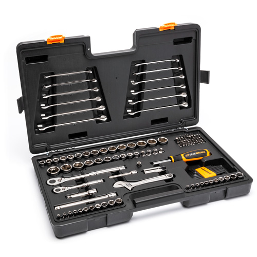Jeu doutils de qualit&eacute; professionnelle &agrave; 72 dents, 6 pans et &agrave; prise 3/8" et 1/4" PB Rental Co. Ltd.