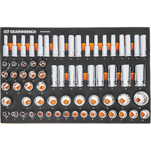 MEGAMOD Metric Mechanics Tool Set in Modular Foam Trays with Rolling Cabinet, 358 Pieces PB Rental Co. Ltd.