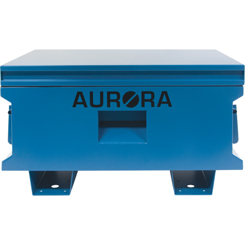 Coffre &agrave; outils de chantier, 33" x 20-3/10" x 18-3/10", Acier, Bleu PB Rental Co. Ltd.