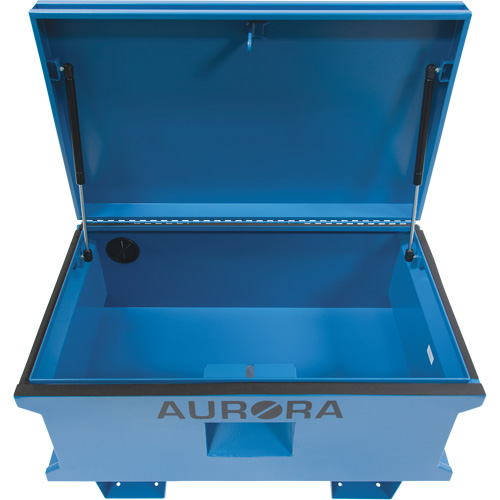 Coffre &agrave; outils de chantier, 33" x 20-3/10" x 18-3/10", Acier, Bleu PB Rental Co. Ltd.