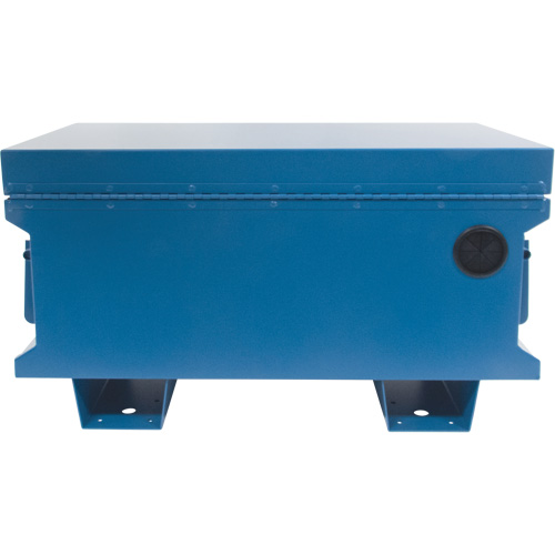 Coffre &agrave; outils de chantier, 33" x 20-3/10" x 18-3/10", Acier, Bleu PB Rental Co. Ltd.