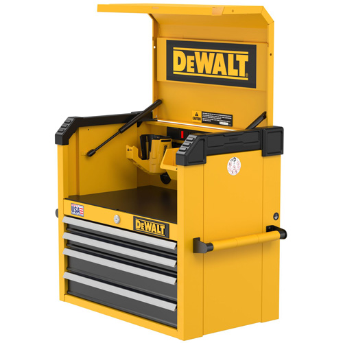 Heavy-Duty Tool Chest, 26" W, 4 Drawers, Yellow PB Rental Co. Ltd.