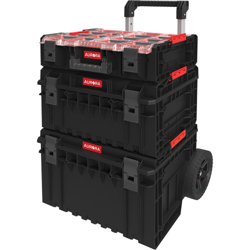 Trousse modulaire de d&eacute;part Arx 3 mcx, 23"/25-1/5" x 19"/15-1/5" x 12-3/5"/26"/6-4/5", Noir/Rouge PB Rental Co. Ltd.
