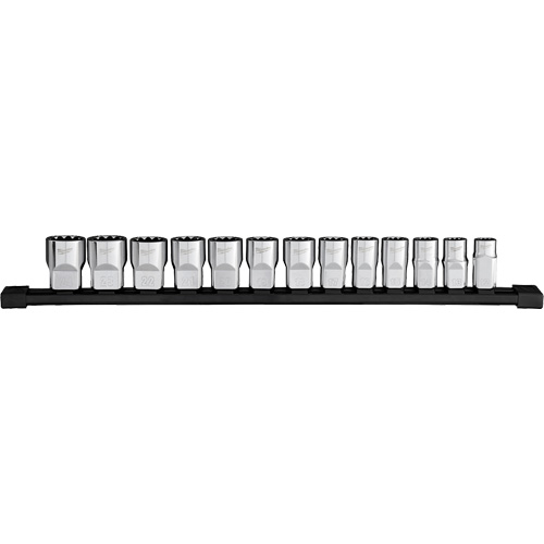 12-Point Metric Socket Set, 13 Pcs, 1/2" Drive Size PB Rental Co. Ltd.