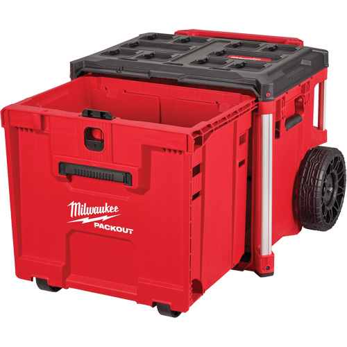 PACKOUT Rolling Drawer Tool Box, 19" x 24" x 20", Black/Red PB Rental Co. Ltd.