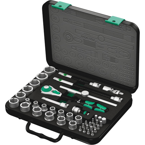 Jeu de cliquets rapides Zyklop 8100 SB 2, 43 Mcx, Prise de 3/8" PB Rental Co. Ltd.