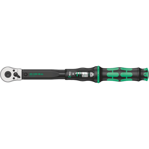 Cl&eacute; dynamom&eacute;trique Click-Torque B2 avec cliquet r&eacute;versible, &agrave; cliquer, Entraînement 3/8" carr&eacute;, 20 - 100 Nm PB Rental Co. Ltd.