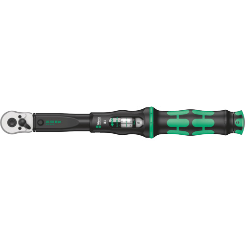 Cl&eacute; dynamom&eacute;trique Click-Torque B avec cliquet r&eacute;versible, &agrave; cliquer, Entraînement 3/8" carr&eacute;, 10 - 50 Nm PB Rental Co. Ltd.