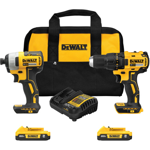 Drill & Impact Driver Combo Kit, Lithium-Ion, 20 V PB Rental Co. Ltd.