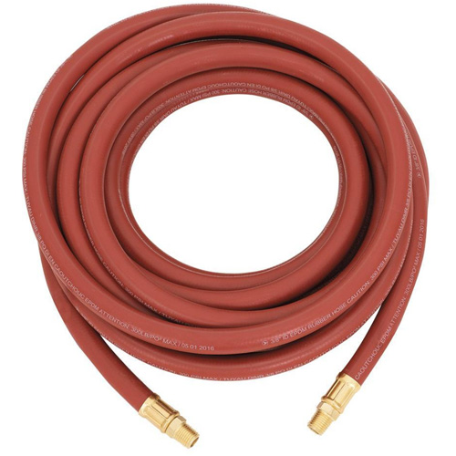 Tuyau AH3825RB, Air, Caoutchouc, 3/8" dia. x 25', 300 psi, 1/4 NPT PB Rental Co. Ltd.