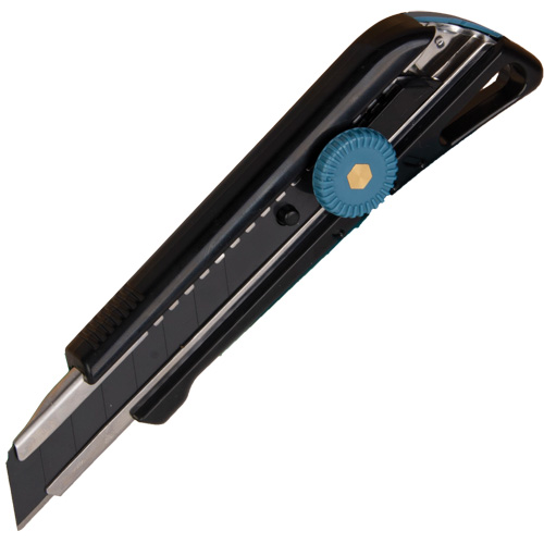 18mm Professional Knife with Ratchet, Stainless Steel, Heavy-Duty, Plastic Handle PB Rental Co. Ltd.