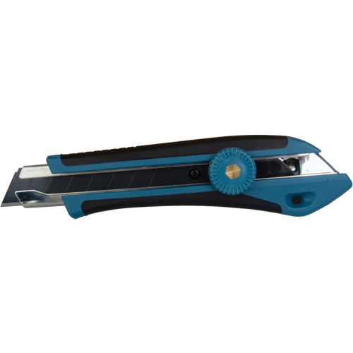 Couteau professionnel de 18 mm, Acier inoxydable, Robuste, Prise en Caoutchouc PB Rental Co. Ltd.