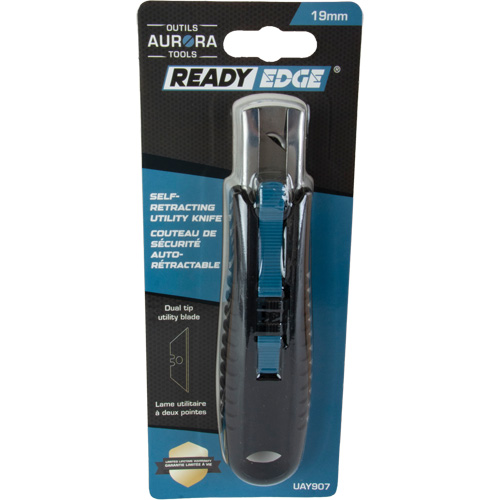 Standard-Duty Retractable Safety Knife, Stainless Steel, Rubber Handle PB Rental Co. Ltd.