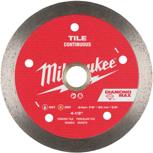 DIAMOND MAX Continuous Tile Diamond Blade PB Rental Co. Ltd.