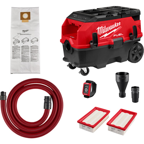 M18 FUEL 9 Gallon Dual Battery Dust Extractor with PACKOUT Compatibility and VACLINK Kit, 27-3/4" x 19" PB Rental Co. Ltd.