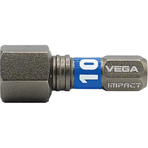 Impactech&reg; Insert Bit, Hex, 10 mm, 1/4" Drive PB Rental Co. Ltd.