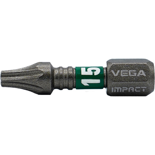 Embout Impactech, Torx inviolable, T-15, Prise 1/4" PB Rental Co. Ltd.