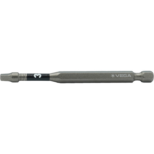 Embout pour outils &eacute;lectriques Impactech, Carr&eacute;e, Embout #3, Prise 1/4", Longueur 6" PB Rental Co. Ltd.