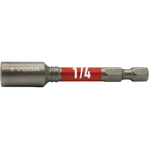 Tourne-&eacute;crou Impactech, Embout 1/4", Prise 1/4", 2-9/16" lo, Magn&eacute;tique PB Rental Co. Ltd.