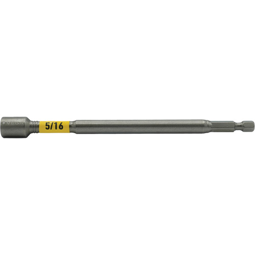 Impactech&reg; Nut Driver, 5/16" Tip, 1/4" Drive, 6" L, Magnetic PB Rental Co. Ltd.