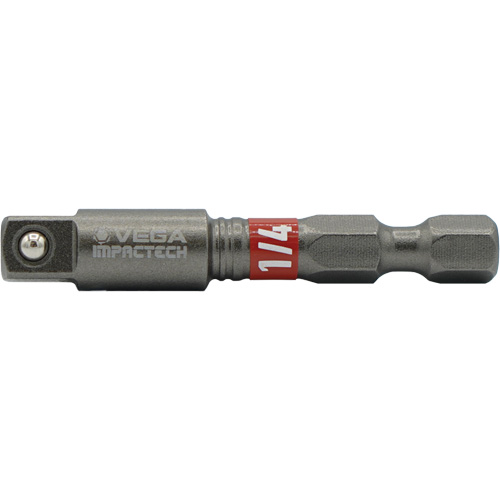 Impactech&reg; Impact Socket Adapter, 1/4" Drive Size, 1/4" Male Size, 2" L PB Rental Co. Ltd.