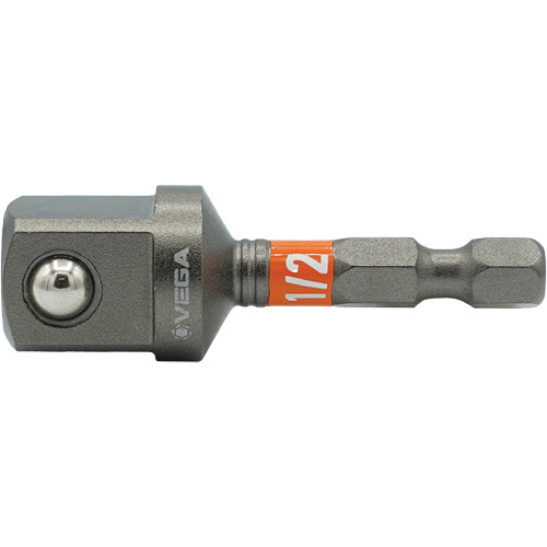 Impactech&reg; Impact Socket Adapter, 1/4" Drive Size, 1/2" Male Size, 2" L PB Rental Co. Ltd.