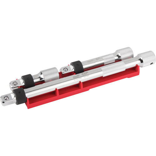 Jeu de rallonges verrouillables, Prise de 1/2", Fini Chrome, 3 M PB Rental Co. Ltd.