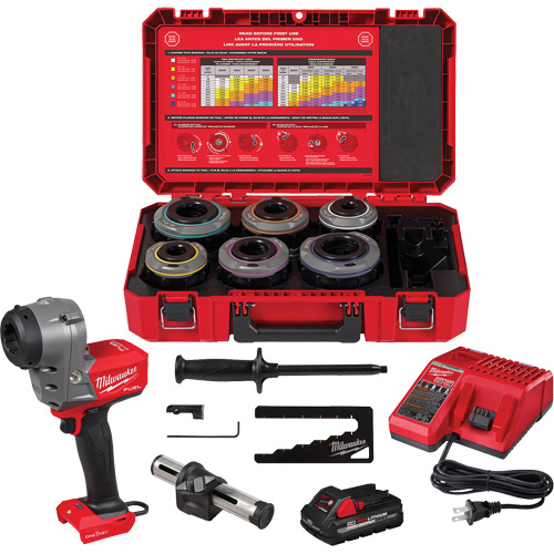 M18 FUEL Covered Conductor Cable Stripper Kit with Adjustable Bushings PB Rental Co. Ltd.