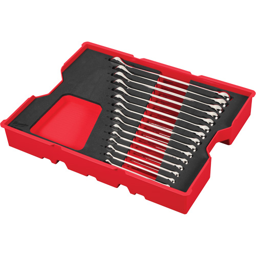 Jeu de cl&eacute;s avec plateau pour tiroirs PACKOUT, Combinaison, 15 morceaux, M&eacute;trique PB Rental Co. Ltd.