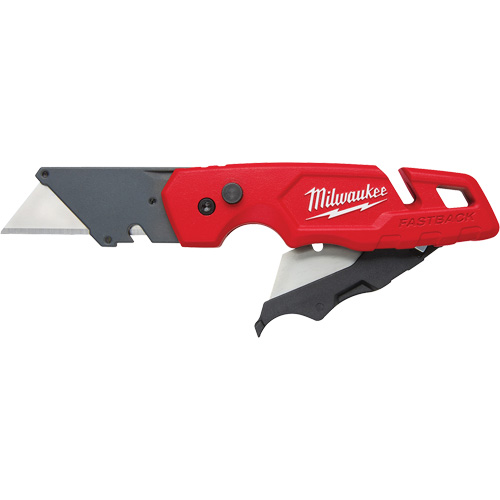 FASTBACK Folding Utility Knife with Blade Storage, Metal Handle PB Rental Co. Ltd.