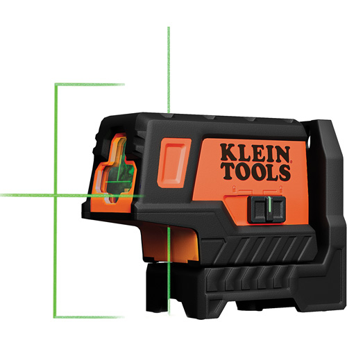 Niveau laser compact &agrave; lignes vertes en croix avec point daplomb PB Rental Co. Ltd.