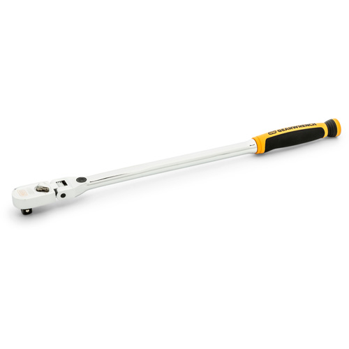 Cl&eacute; &agrave; cliquet &agrave; t&ecirc;te flexible verrouillable 120XP avec poign&eacute;e double mat&eacute;riau PB Rental Co. Ltd.