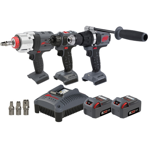 Ensemble de marteau perforateur, tournevis & tournevis &agrave; chocs, Lithium-ion, 20 V PB Rental Co. Ltd.