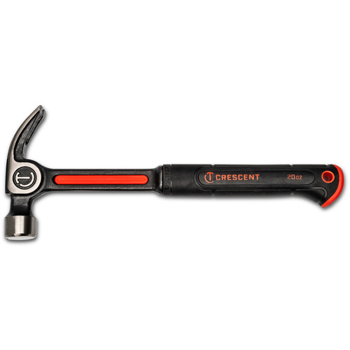 Curve Claw Hammer, 20 oz., Solid Steel Handle, 14-73/100" L PB Rental Co. Ltd.