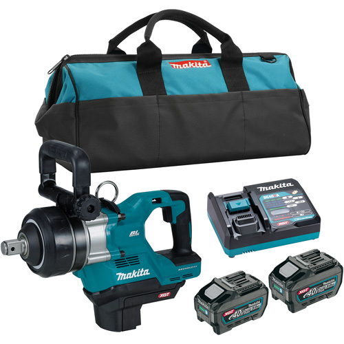 40Vmax XGT Brushless Short Anvil Impact Wrench Kit, 40 V, 1" Socket PB Rental Co. Ltd.
