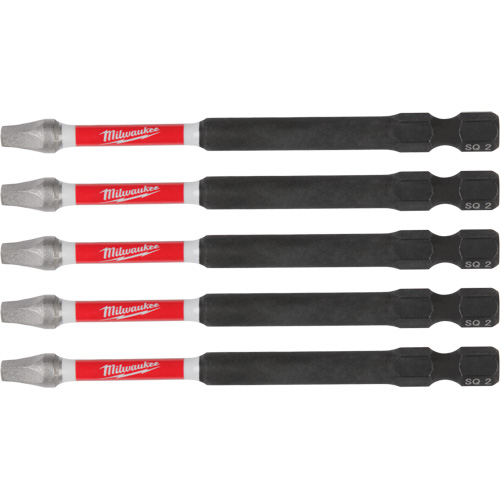 SHOCKWAVE Impact Recess Power Bits, Square, 2 Tip, 3-1/2" Length PB Rental Co. Ltd.