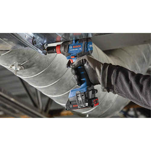 Ensemble visseuse/cl&eacute; &agrave; chocs 2-en-1 pour embouts et douilles, 1/2", 1800 lb-po Couple max., 18 V, Lithium-ion PB Rental Co. Ltd.