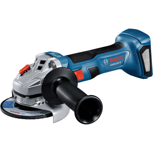 Rectifieuse angulaire sans balais avec interrupteur coulissant, Roue de 4-1/2", 18 V PB Rental Co. Ltd.