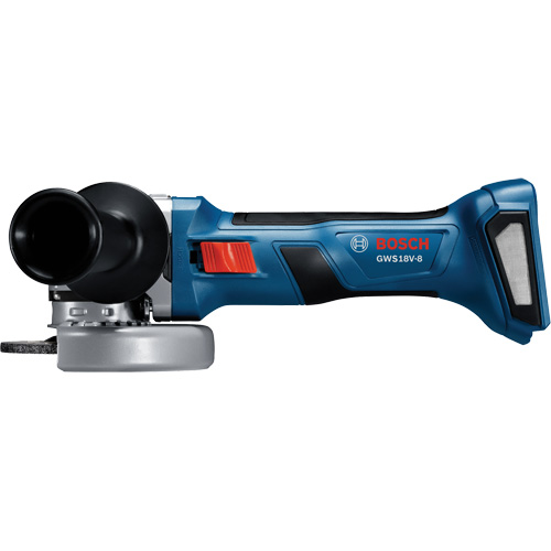 Rectifieuse angulaire sans balais avec interrupteur coulissant, Roue de 4-1/2", 18 V PB Rental Co. Ltd.