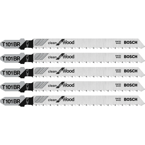 Basic Wood Jigsaw Blade, T-Shank, 4" L, 10 TPI PB Rental Co. Ltd.