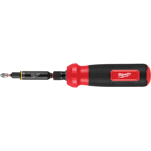 8-IN-1 Multi-Bit & Nut Driver with SHOCKWAVE Impact Duty Bits & Nut Drivers, 8-1/3" L, Cushion Grip Handle PB Rental Co. Ltd.