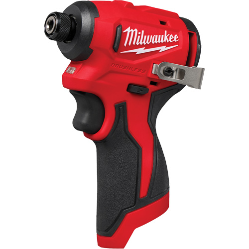 Visseuse &agrave; chocs hexagonale sous-compacte sans balai M12 (outil seulement), 1/4", 1100 in-lb Couple max., 12 V, Lithium-ion PB Rental Co. Ltd.