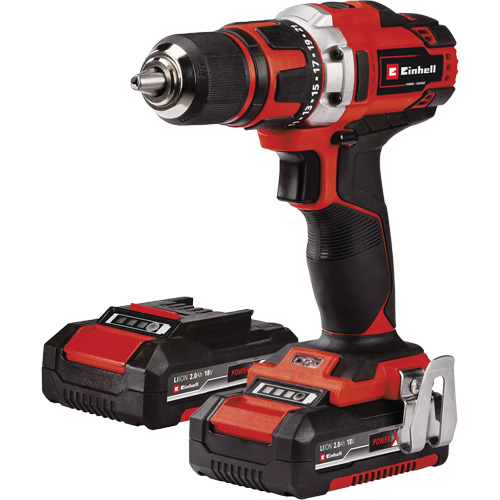 Ensemble perceuse sans fil, Lithium-ion, 18 V, Mandrin 1/2", Couple 354 lb-po PB Rental Co. Ltd.