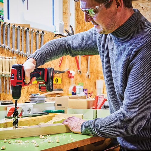 Cordless Drill/Driver Kit, Lithium-Ion, 18 V, 3/8" Chuck, 354 in-lbs Torque PB Rental Co. Ltd.