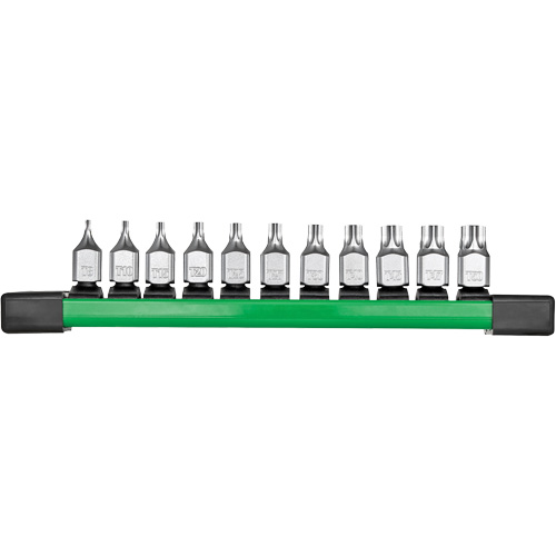 Jeu de douilles &agrave; embouts &agrave; profil bas, Torx, Prise 1/4", 11 mr PB Rental Co. Ltd.