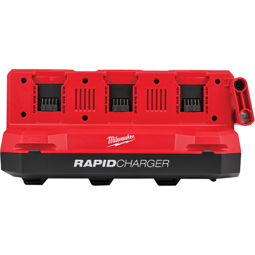 M18 Six Bay Daisy Chain Rapid Charger w/ PACKOUT Compatibility, 18 V, Lithium-Ion PB Rental Co. Ltd.