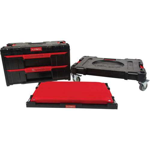 Socle roulant Arx avec jeu de roulettes pivotantes 3 mcx, 23-1/10" x 15" x 13-2/5', Noir PB Rental Co. Ltd.