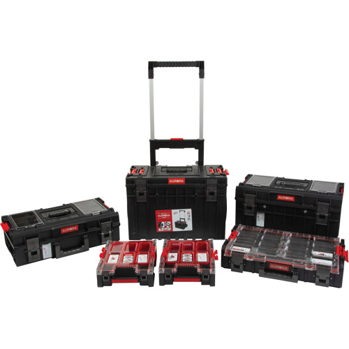 Jeu de base pour coffre &agrave; outils roulant Arx 5 mcx, 25-1/5" x 19" x 54-3/5", Noir PB Rental Co. Ltd.