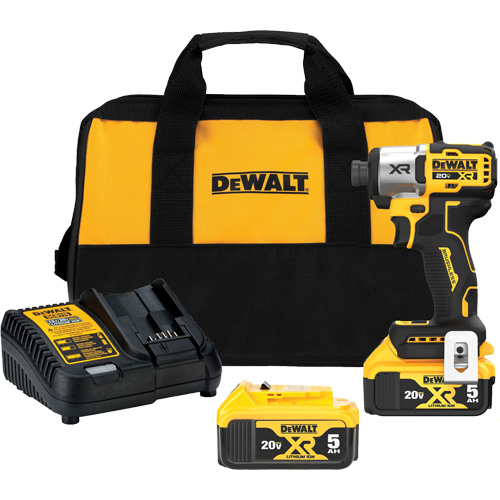 MAX* XR&reg; 3-Speed Impact Driver Kit, 1/4", 1825 in-lbs Max. Torque, 20 V, Lithium-Ion PB Rental Co. Ltd.