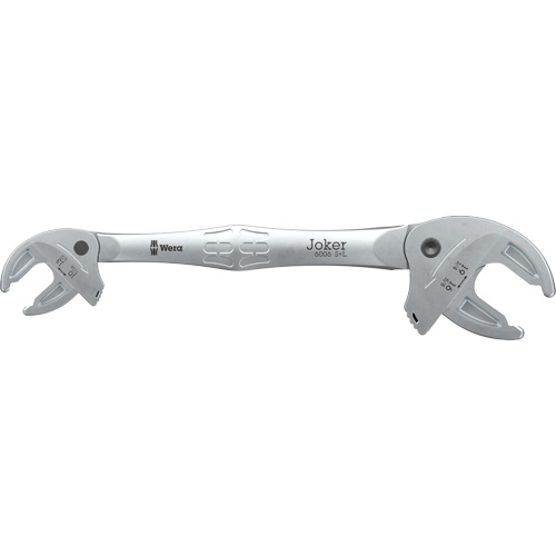 Joker S/L Self-Setting Double Open-End Spanner, 7/16" x 3/4", Plain PB Rental Co. Ltd.